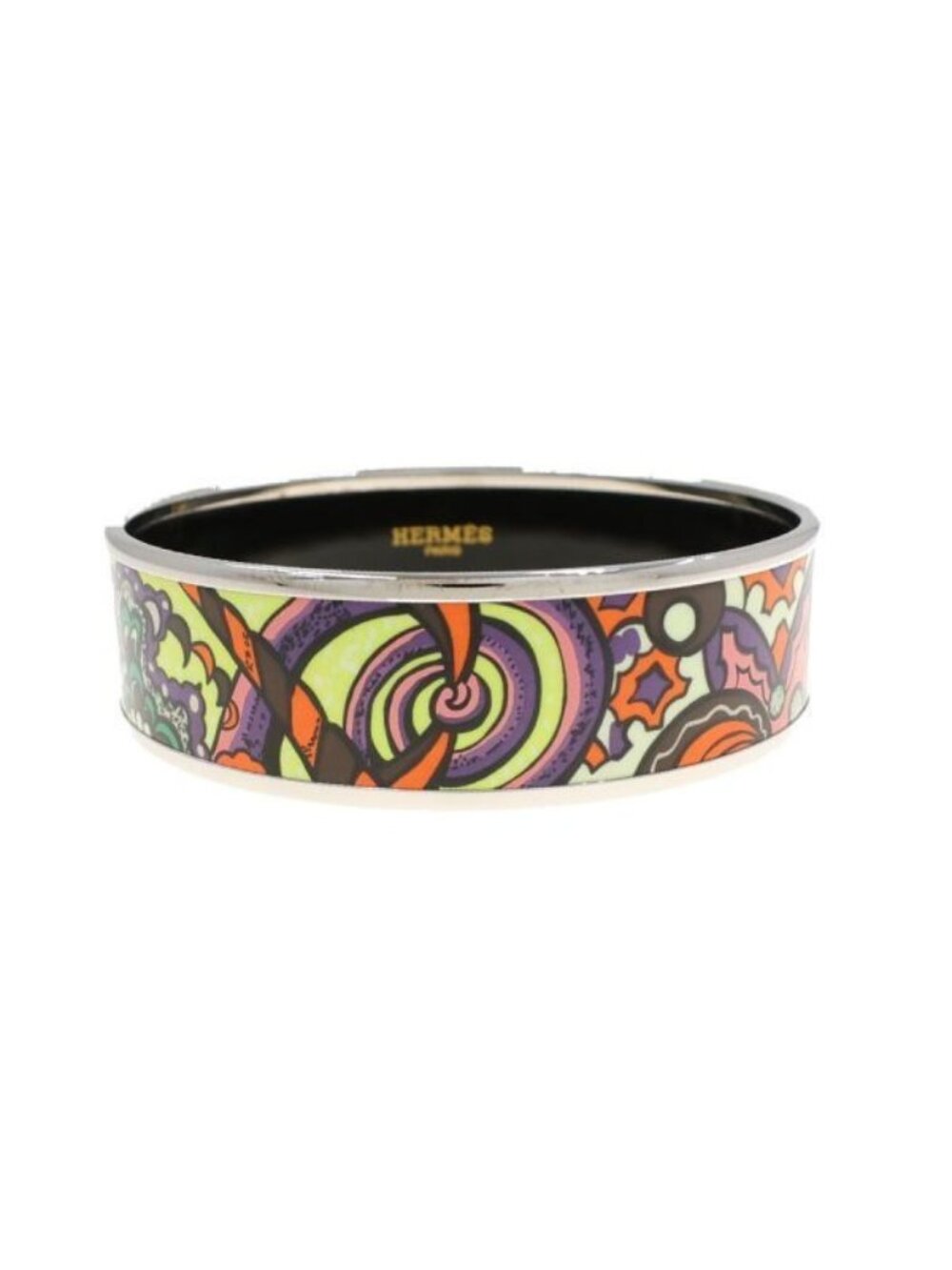 Hermes Enamel Bangle Bracelet